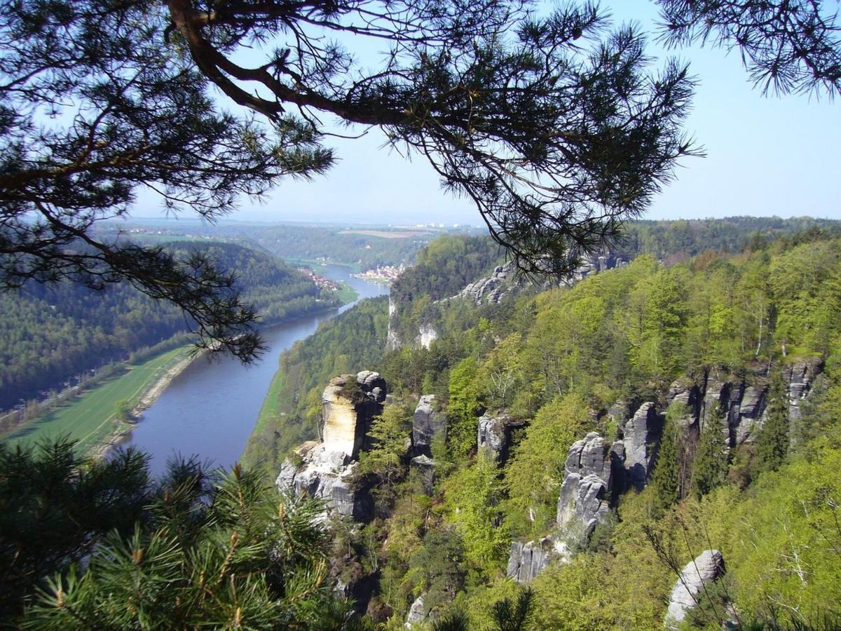 Ferienwohnung "Am Kirchsteig" Kurort Gohrisch Esterno foto