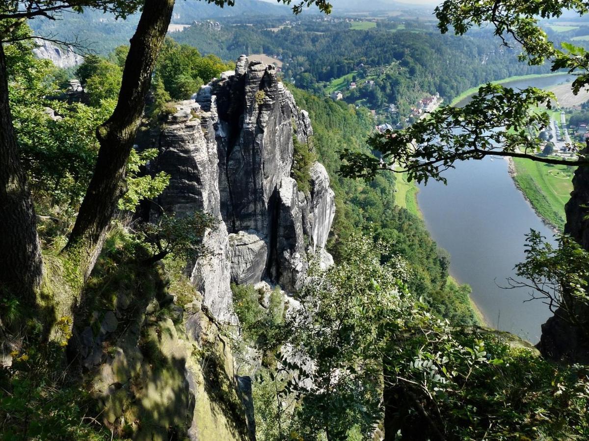 Ferienwohnung "Am Kirchsteig" Kurort Gohrisch Esterno foto