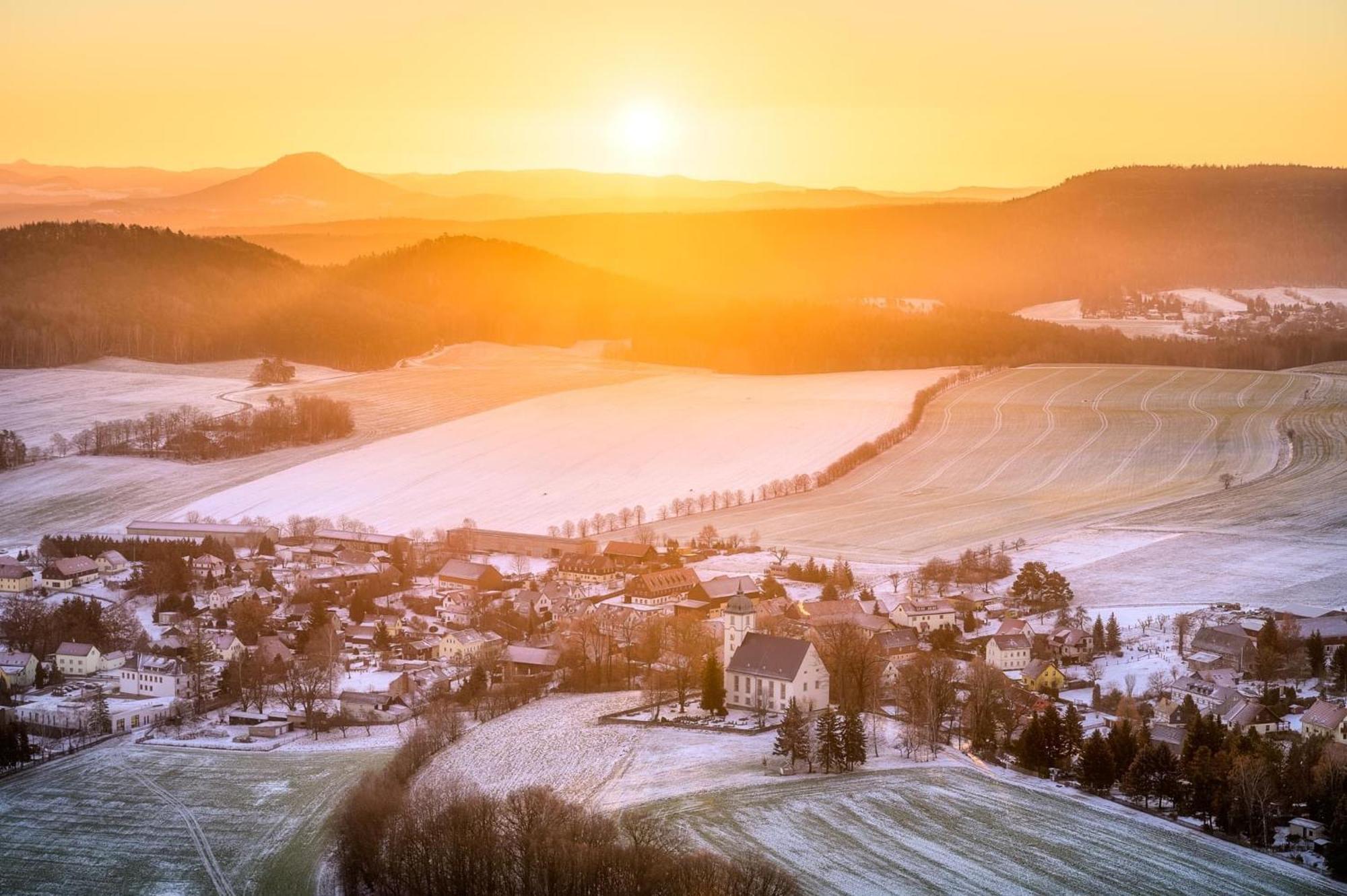 Ferienwohnung "Am Kirchsteig" Kurort Gohrisch Esterno foto
