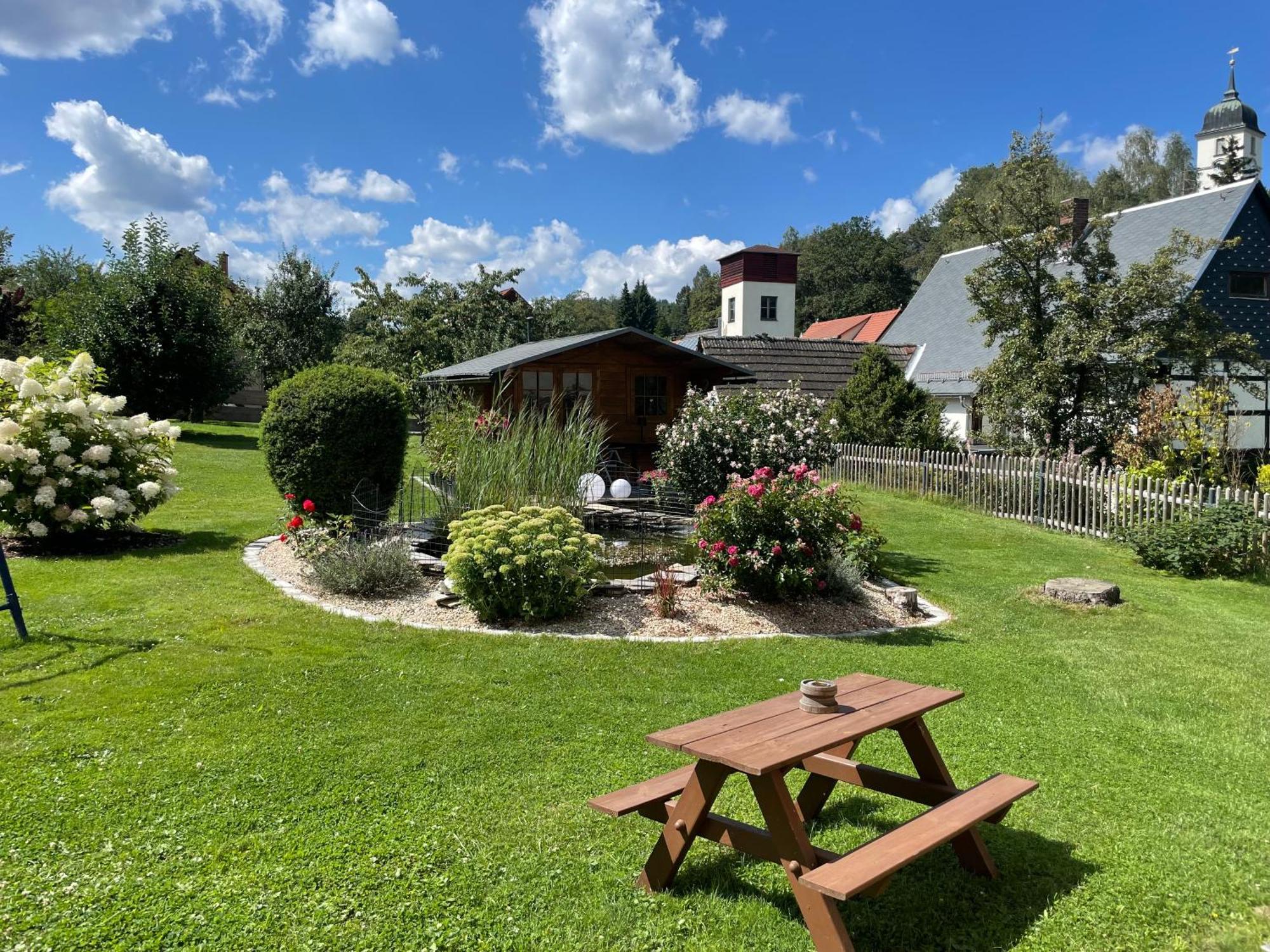 Ferienwohnung "Am Kirchsteig" Kurort Gohrisch Esterno foto